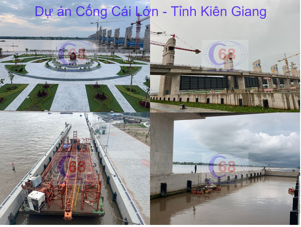 Dự án Cống Cái Lớn - Tỉnh Kiên Giang
